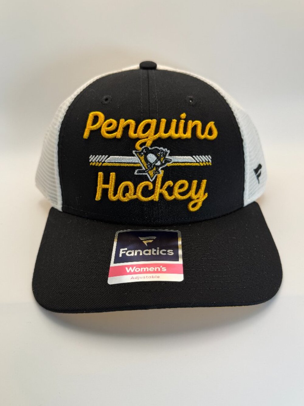 Fanatics Penguins Hockey Women's Adjustable Trucker Mesh Snapback